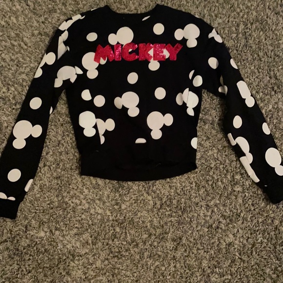 XS-Girls, Disney, Mickey Mouse, Sweater - Picture 1 of 2
